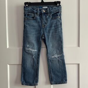 Old Navy Adjustable Waist Straight Jeans - Blue